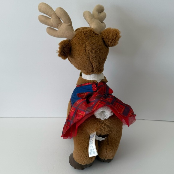 Build A Bear Workshop Vixen Stuffed Santa's REINDEER Rudolf Christmas Plush - Picture 4 of 8